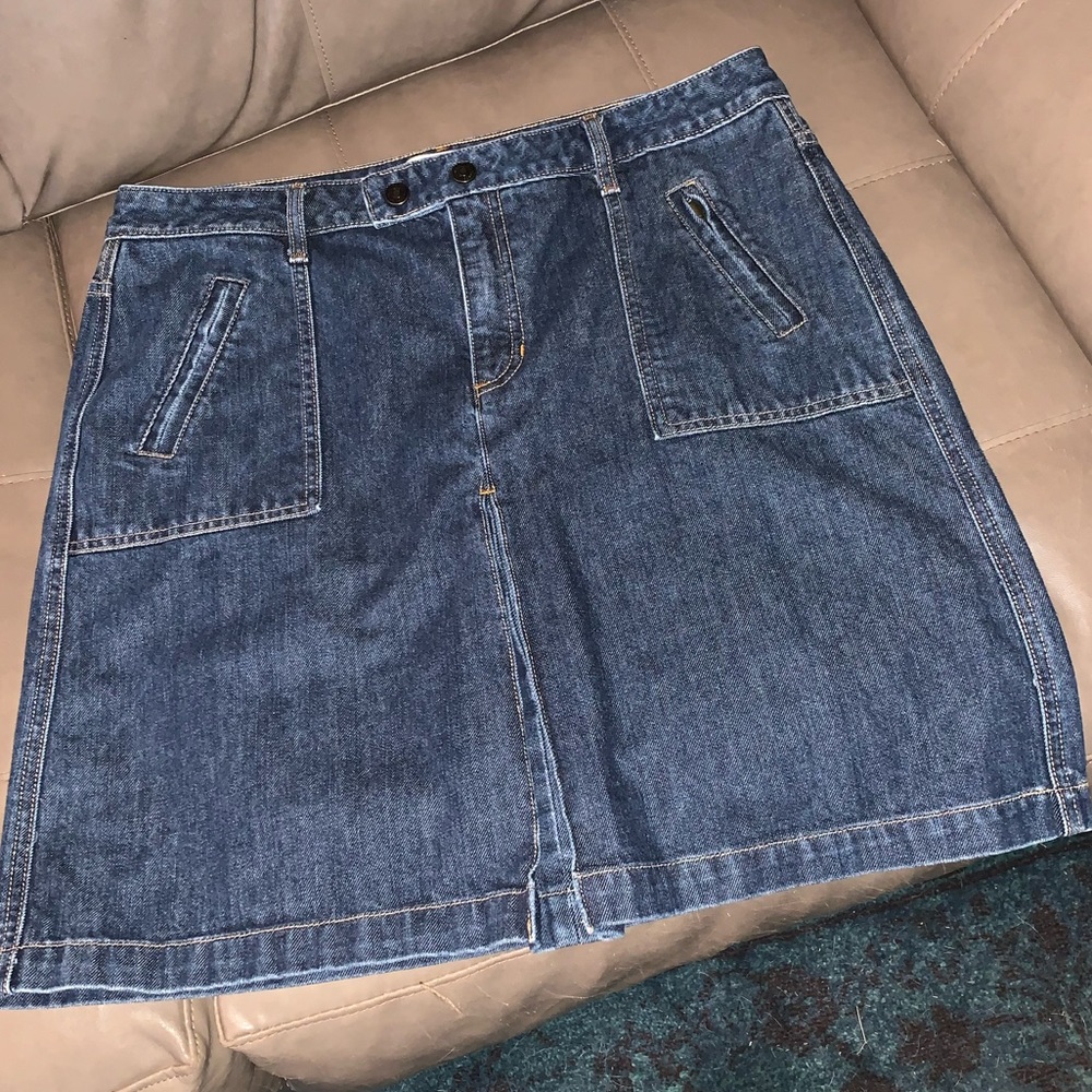 Gap Jeans Denim Skirt Size 14